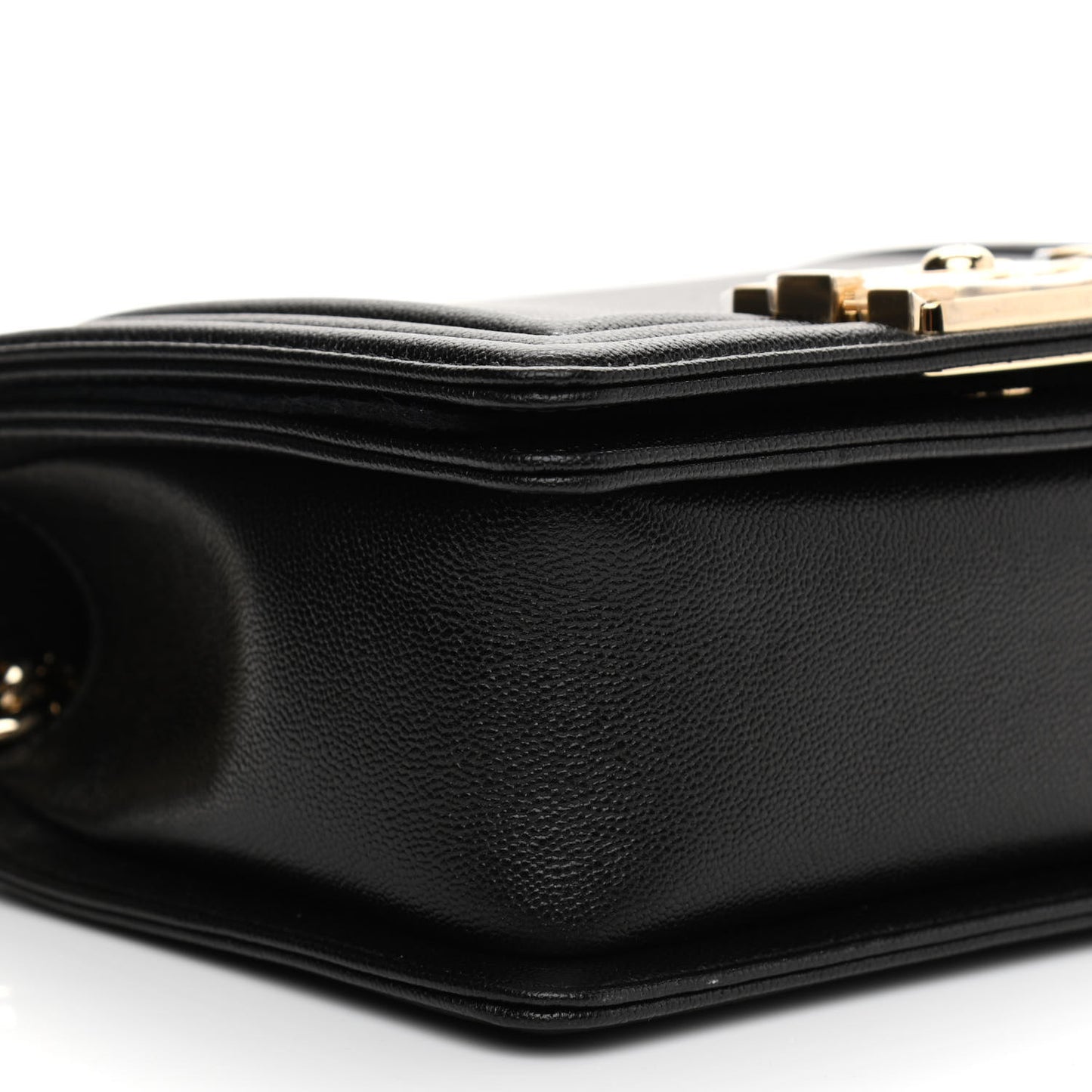 Caviar Mini Boy Flap Black