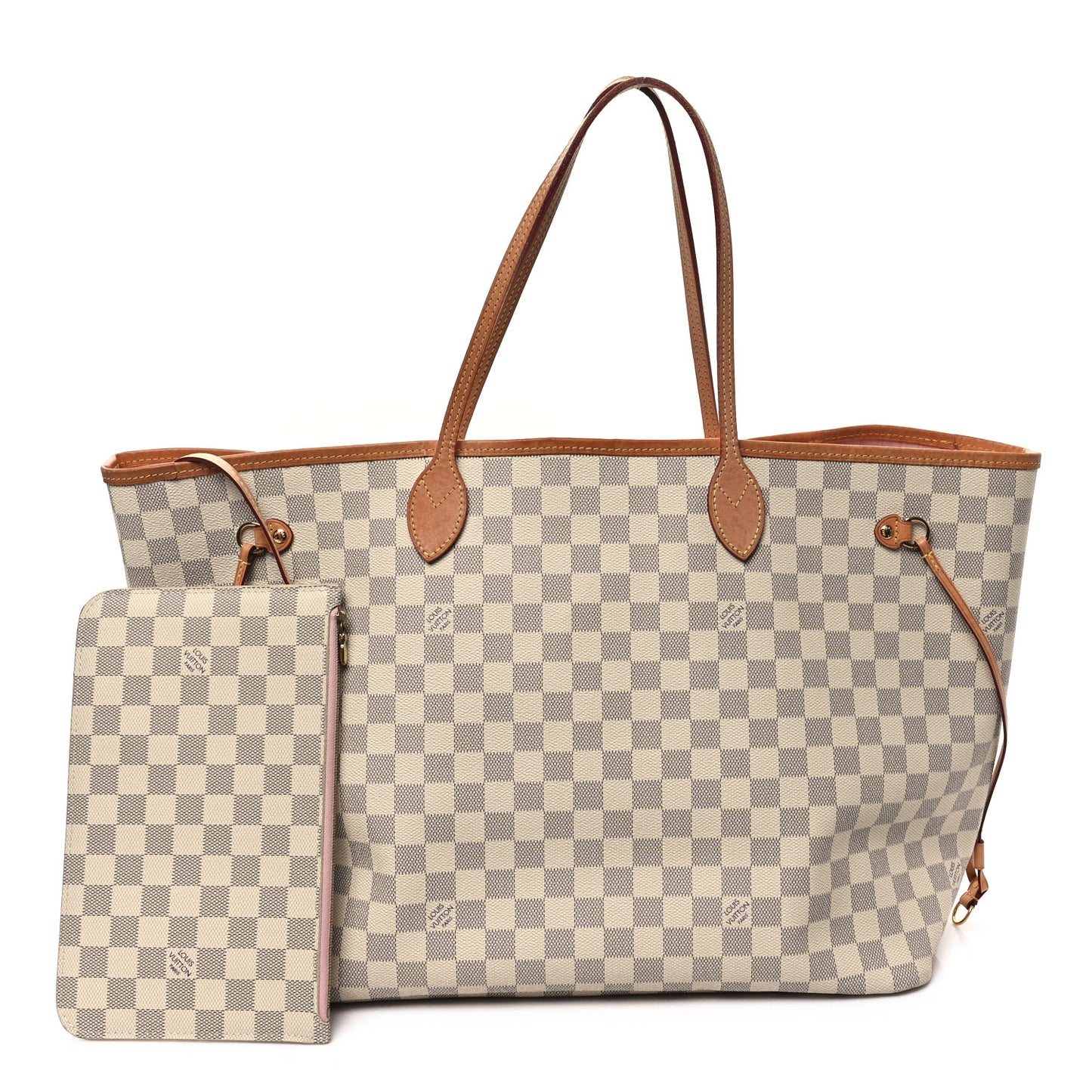 Damier Azur Neo Neverfull GM Rose Ballerine
