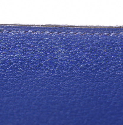 Hermes Togo Kelly Retourne 28 Bleu Electrique 24 of 32