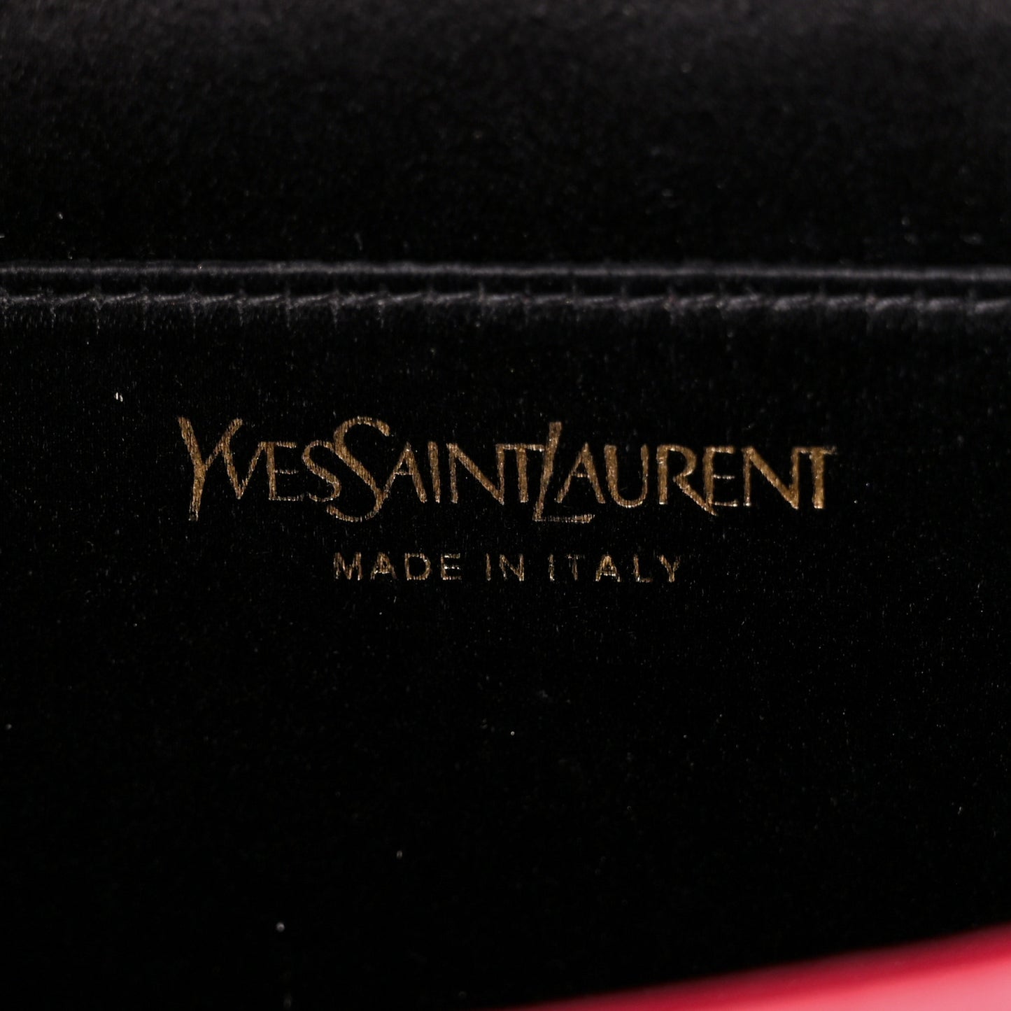 Calfskin Monogram Large Belle De Jour Clutch Red