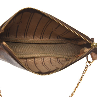 Louis Vuitton Monogram Complice Trunks and Bags Mini Pochette Accessories Beige 5 of 8