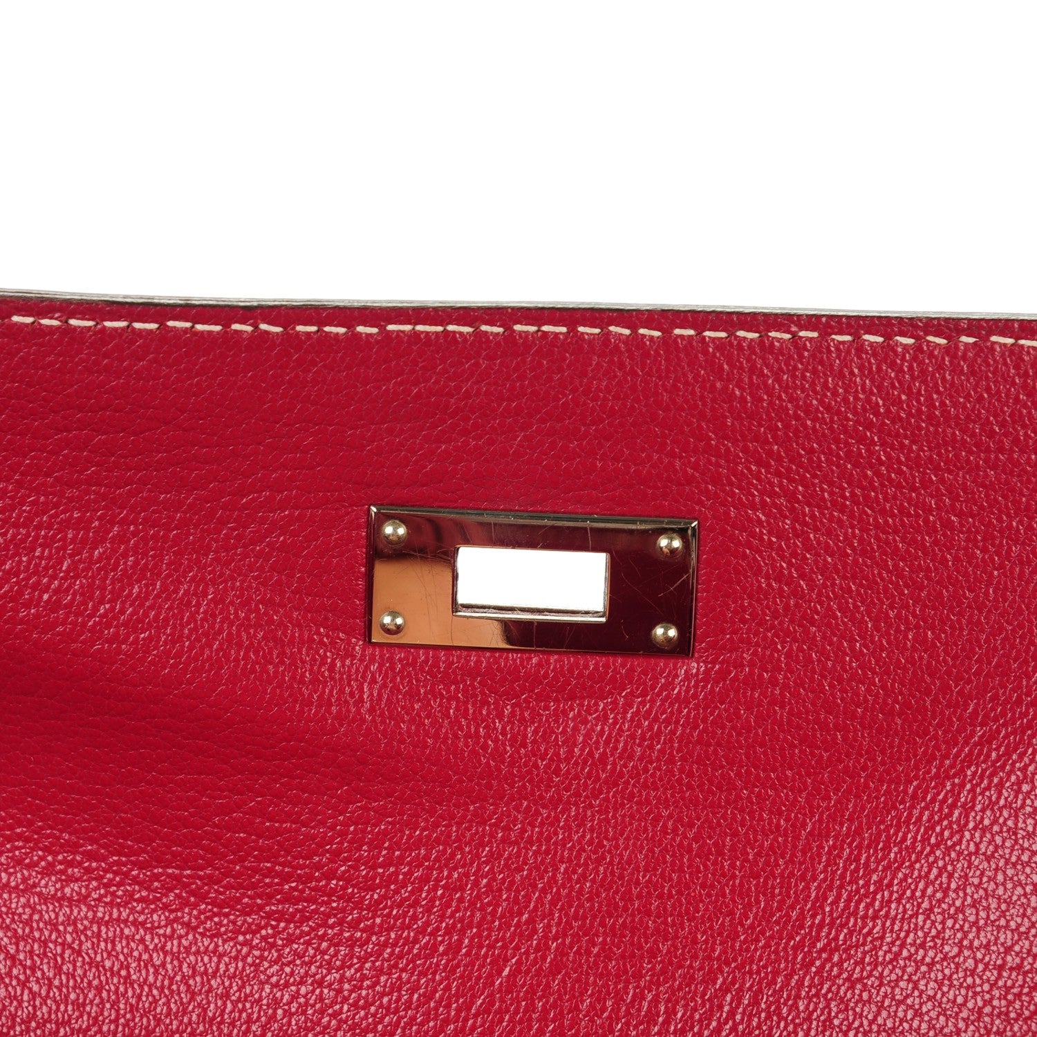 Hermes Epsom Candy Kelly Retourne 35 Rose Tyrien Rubis 19 of 23