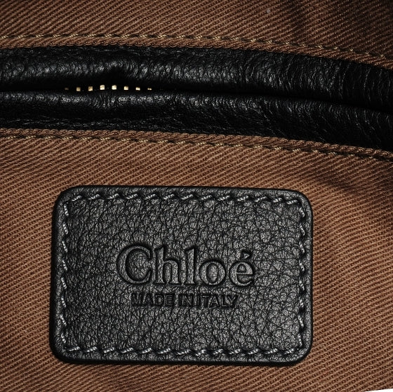 Chloe Calfskin Medium Marcie Top Handle Bag Black 7 of 13