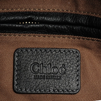 Chloe Calfskin Medium Marcie Top Handle Bag Black 7 of 13