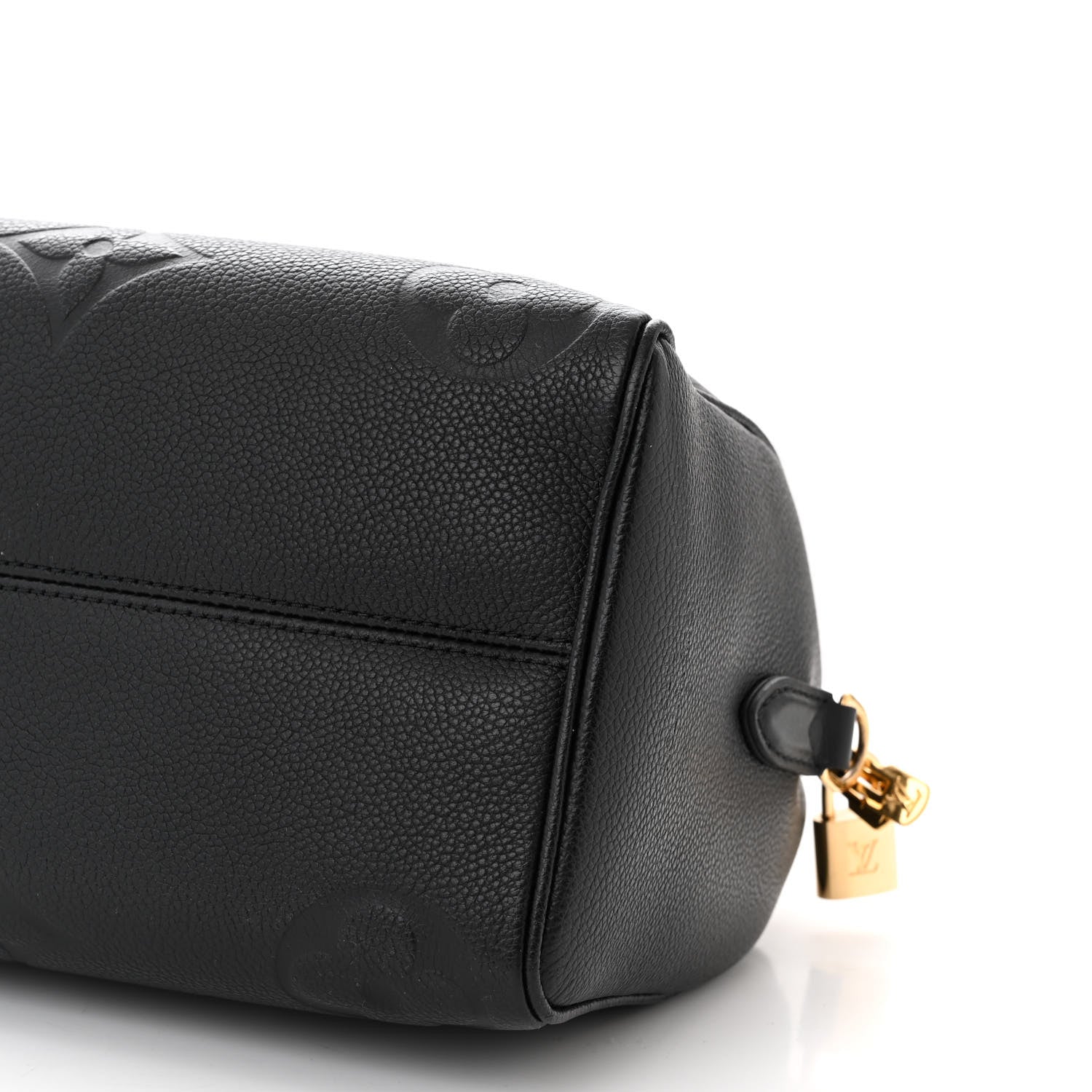Louis Vuitton Empreinte Monogram Giant Speedy Bandouliere 25 Black 9 of 11
