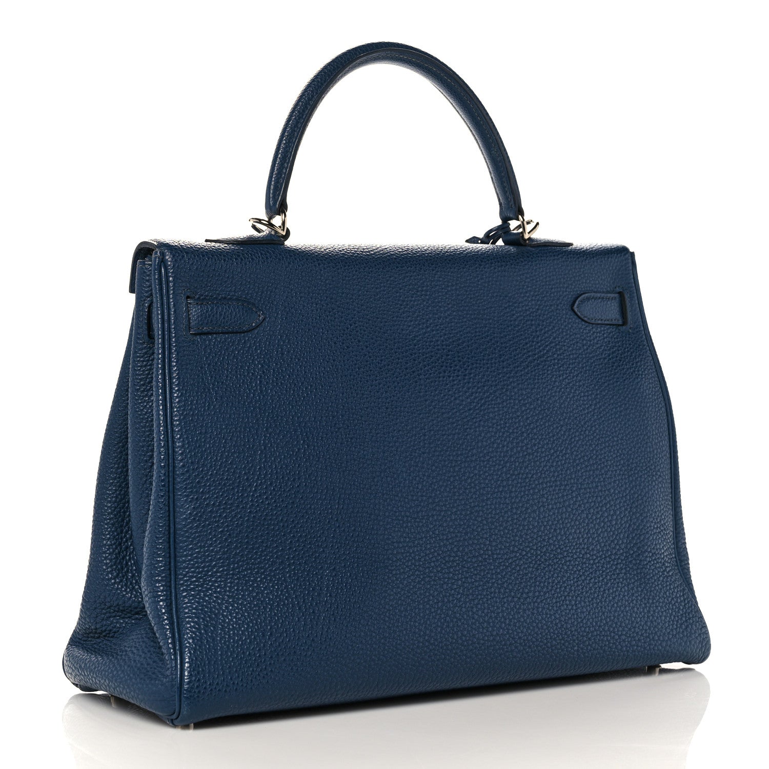 Hermes Togo Kelly Retourne 35 Bleu de Galice 3 of 37