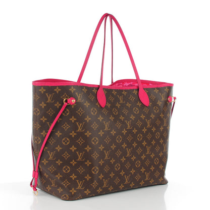 Louis Vuitton Monogram Articles de Voyage Ikat Neverfull GM Rose Indien 3 of 7