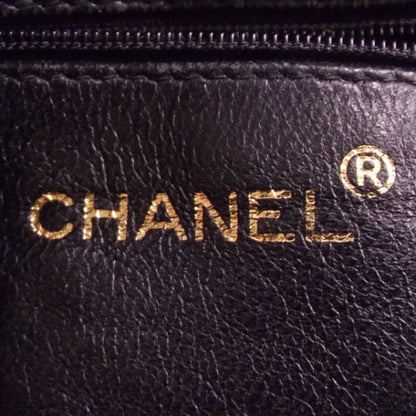 Chanel Vintage Small Lambskin Tassel Evening Bag Black 8 of 11