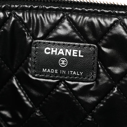 Chanel Lambskin Medium Cuba Car Cosmetic Case Black 6 of 7