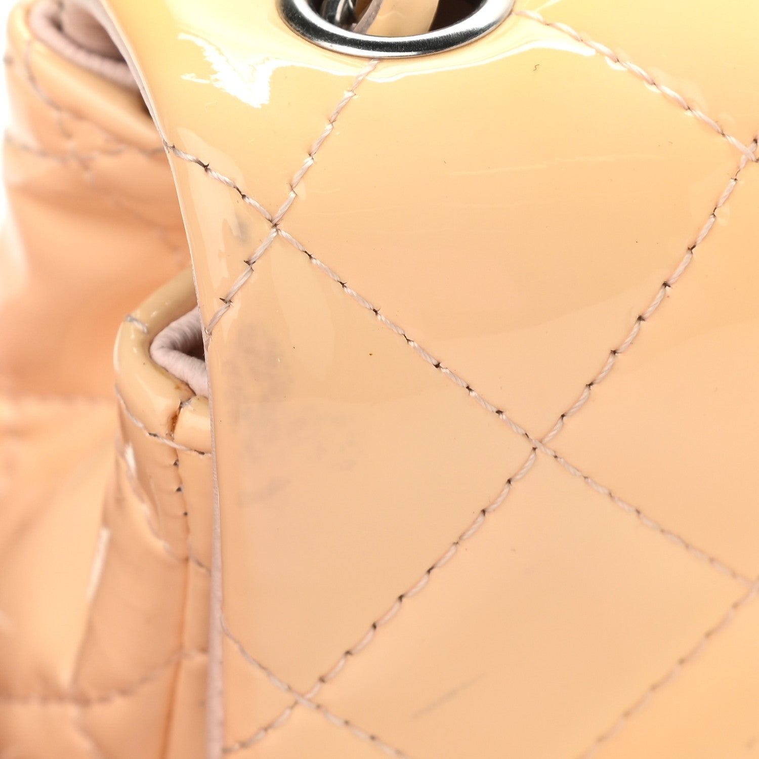 Chanel Patent Calfskin Quilted Extra Mini Flap Pink 14 of 14