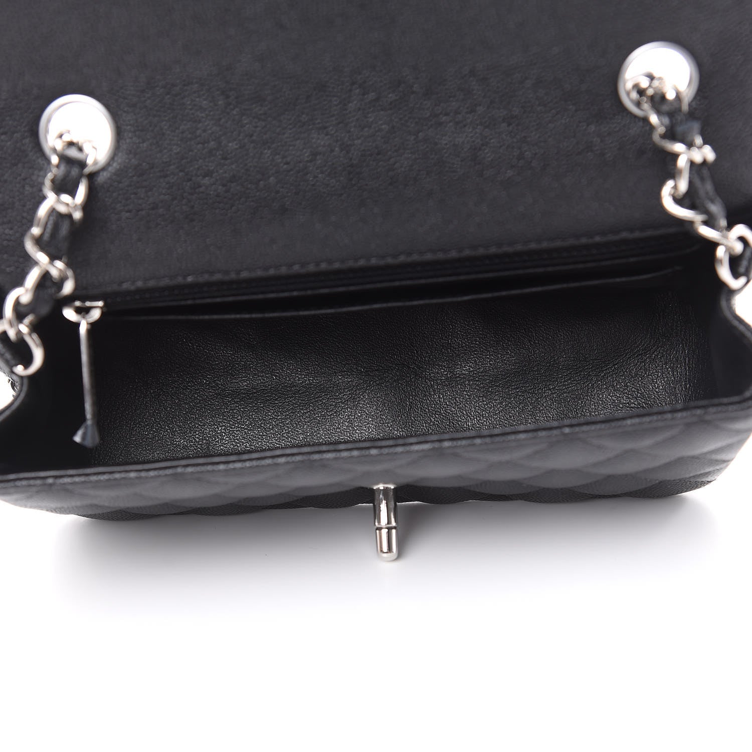 Chanel Caviar Quilted Mini Rectangular Flap Black 5 of 10
