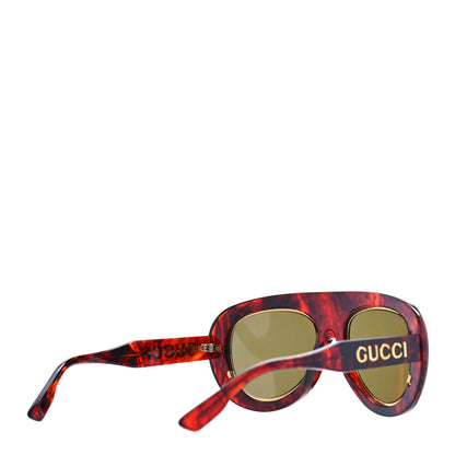 Gucci Acetate Oversize Sunglasses GG1152S Tortoise 3 of 7
