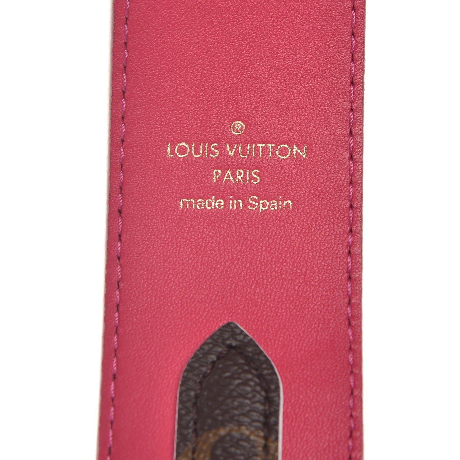Louis Vuitton Monogram Bandouliere Shoulder Strap Hot Pink 4 of 6