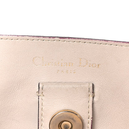 Christian Dior Smooth Calfskin Medium Diorissimo Tote Fuchsia 6 of 9