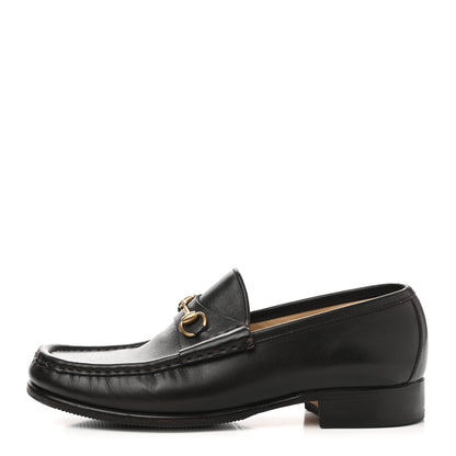 Gucci Calfskin Mens Horsebit Loafers 8.5 Marrone 1 of 9