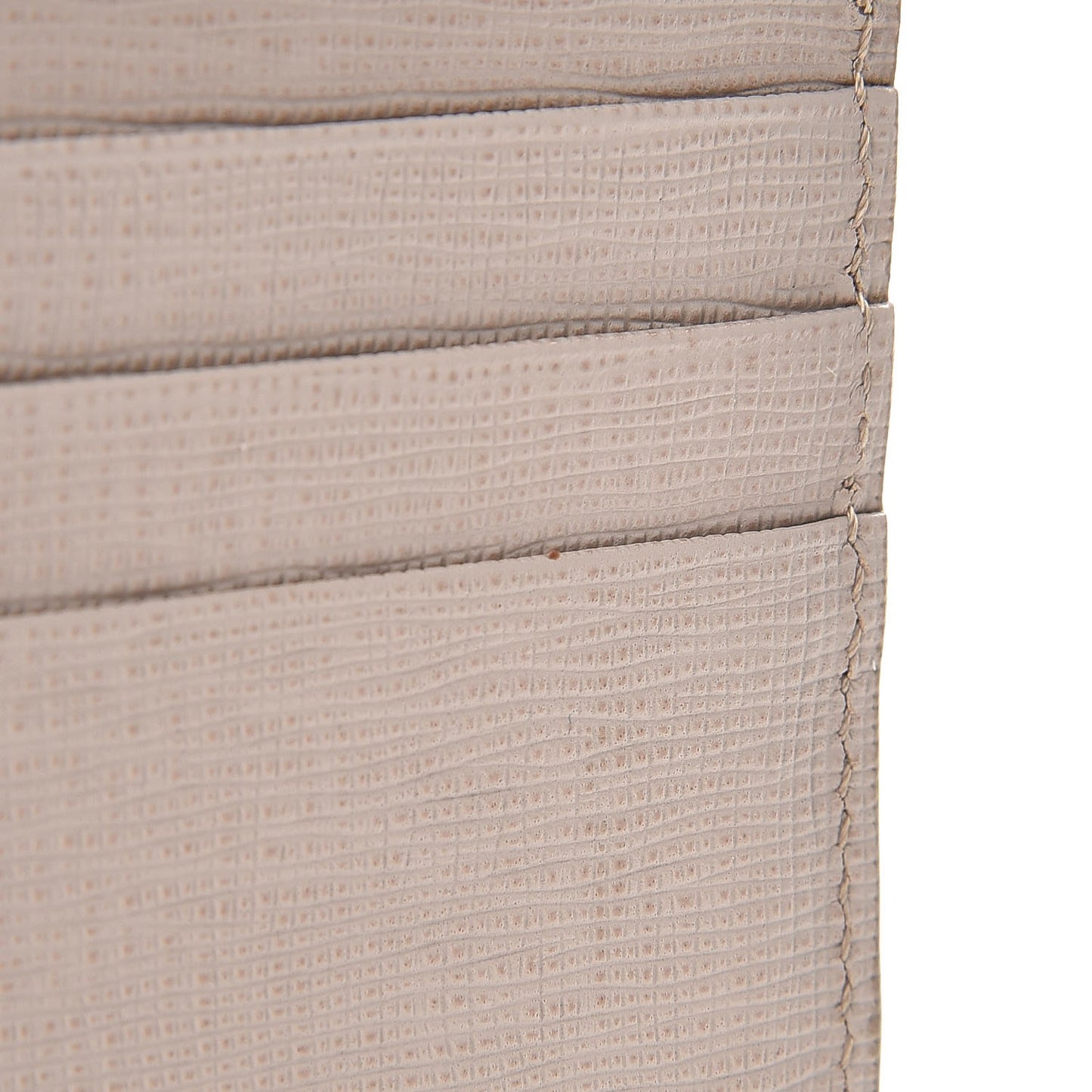Vitello Elite Flowerland Card Holder Grigio Polvere