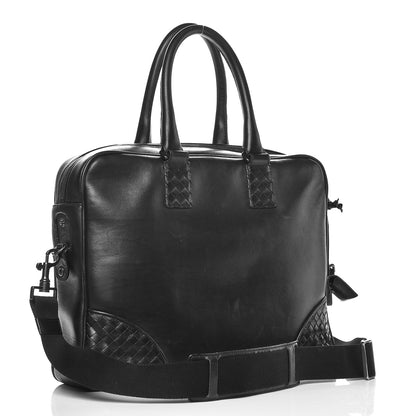 Bottega Veneta Calfskin Briefcase Nero Black 3 of 17