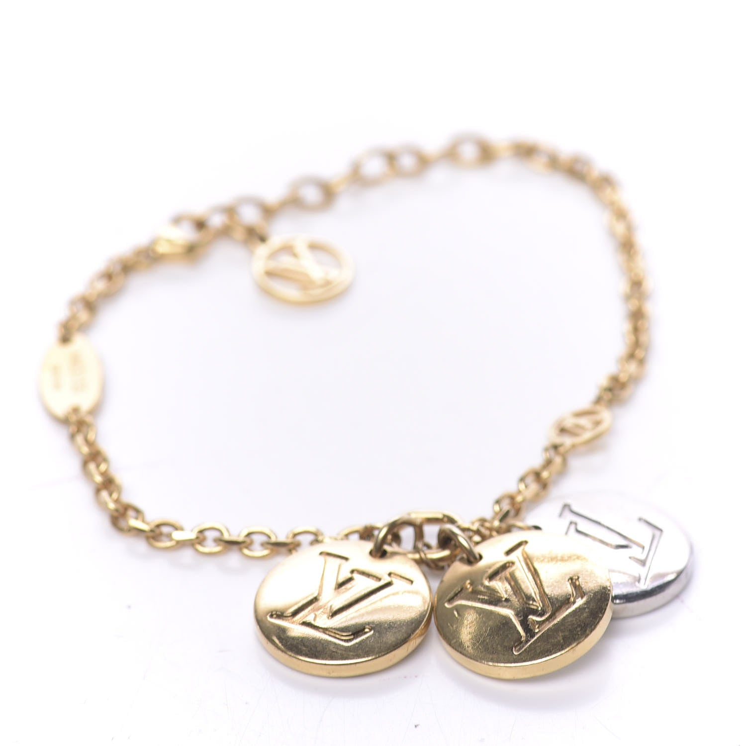 Louis Vuitton Monogram Miss LV Bracelet Gold 4 of 7