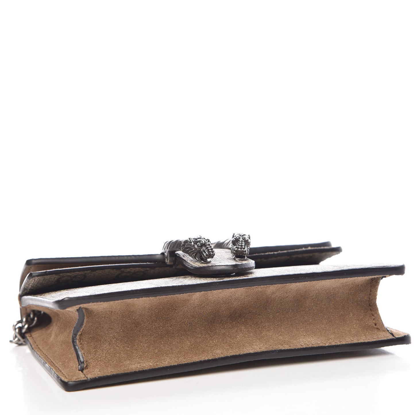 GG Supreme Monogram Super Mini Dionysus Shoulder Bag Taupe