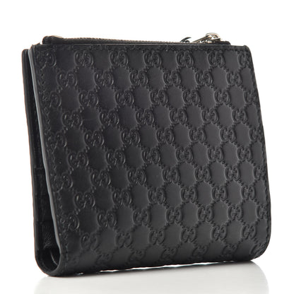 Gucci Microguccissima Snap Bi-Fold Wallet Black 3 of 6