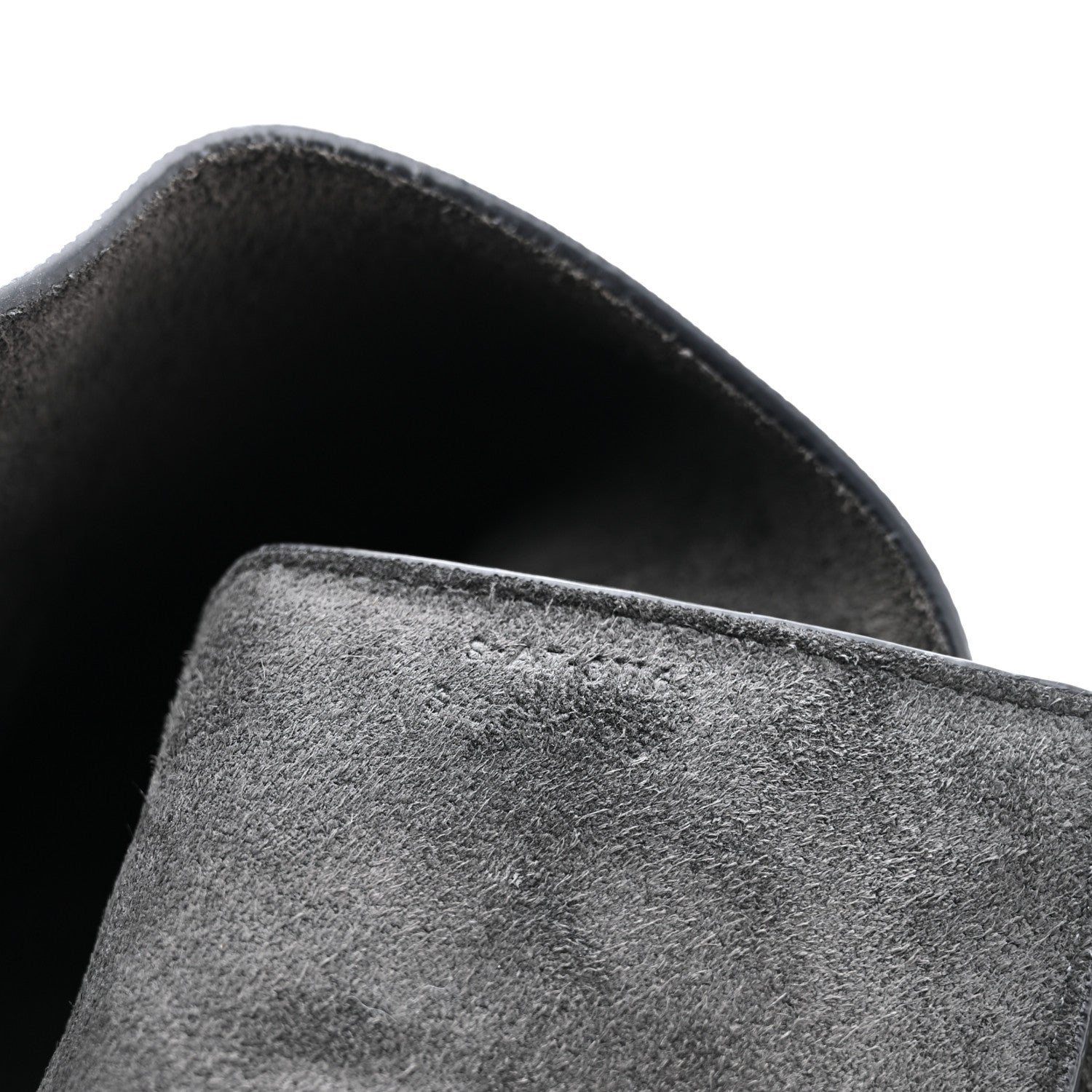 Celine Grained Calfskin Mini Belt Bag Grey 8 of 11