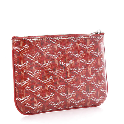 Goyard Goyardine Mini Senat Pochette Red 3 of 6