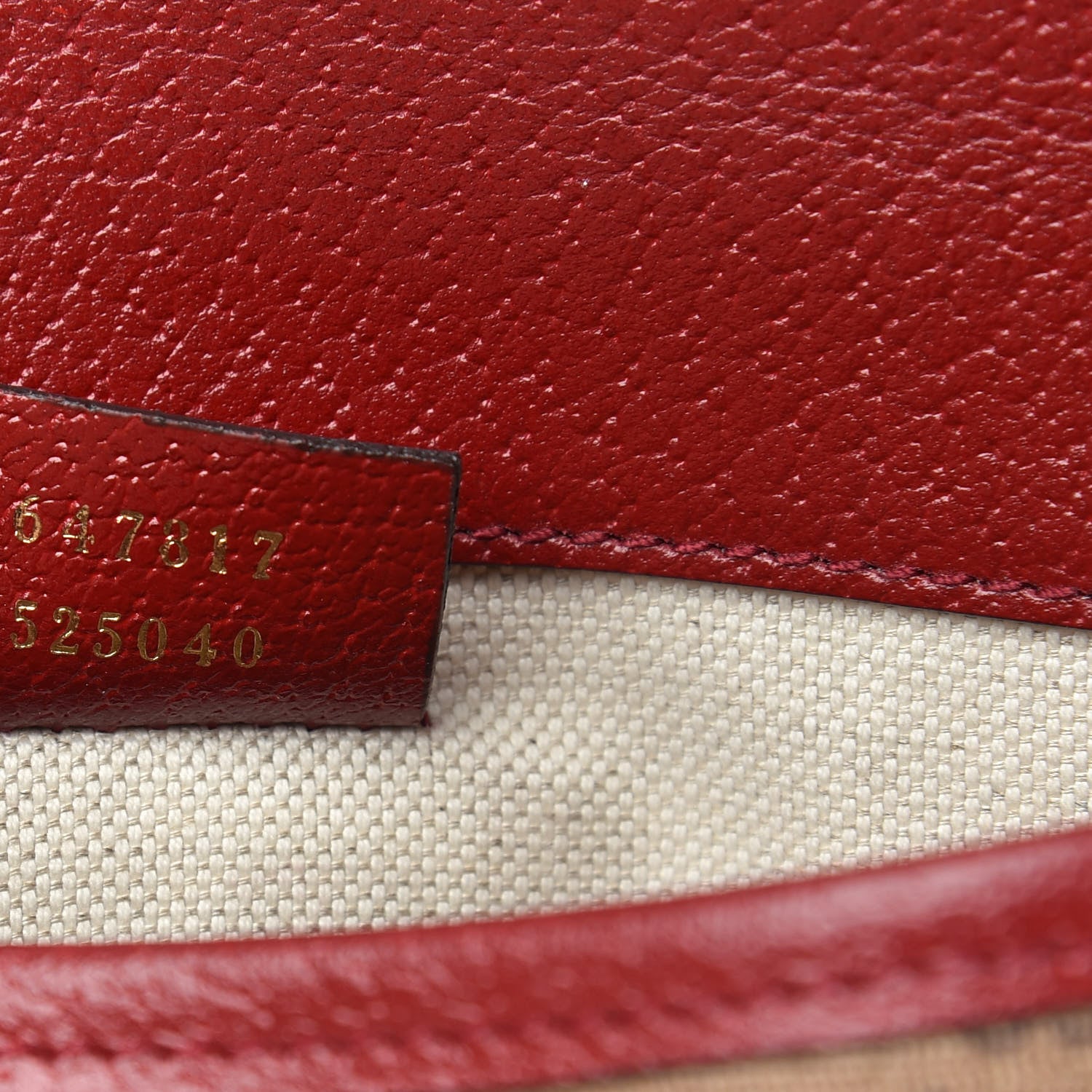 Gucci X DORAEMON Mini Vintage GG Supreme Monogram Web Slim Belt Bag Beige Cherry Red 7 of 9