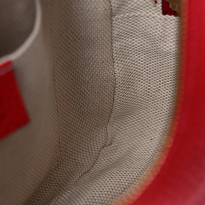 Gucci Pebbled Calfskin Small Soho Disco Bag Tabasco Red 14 of 16