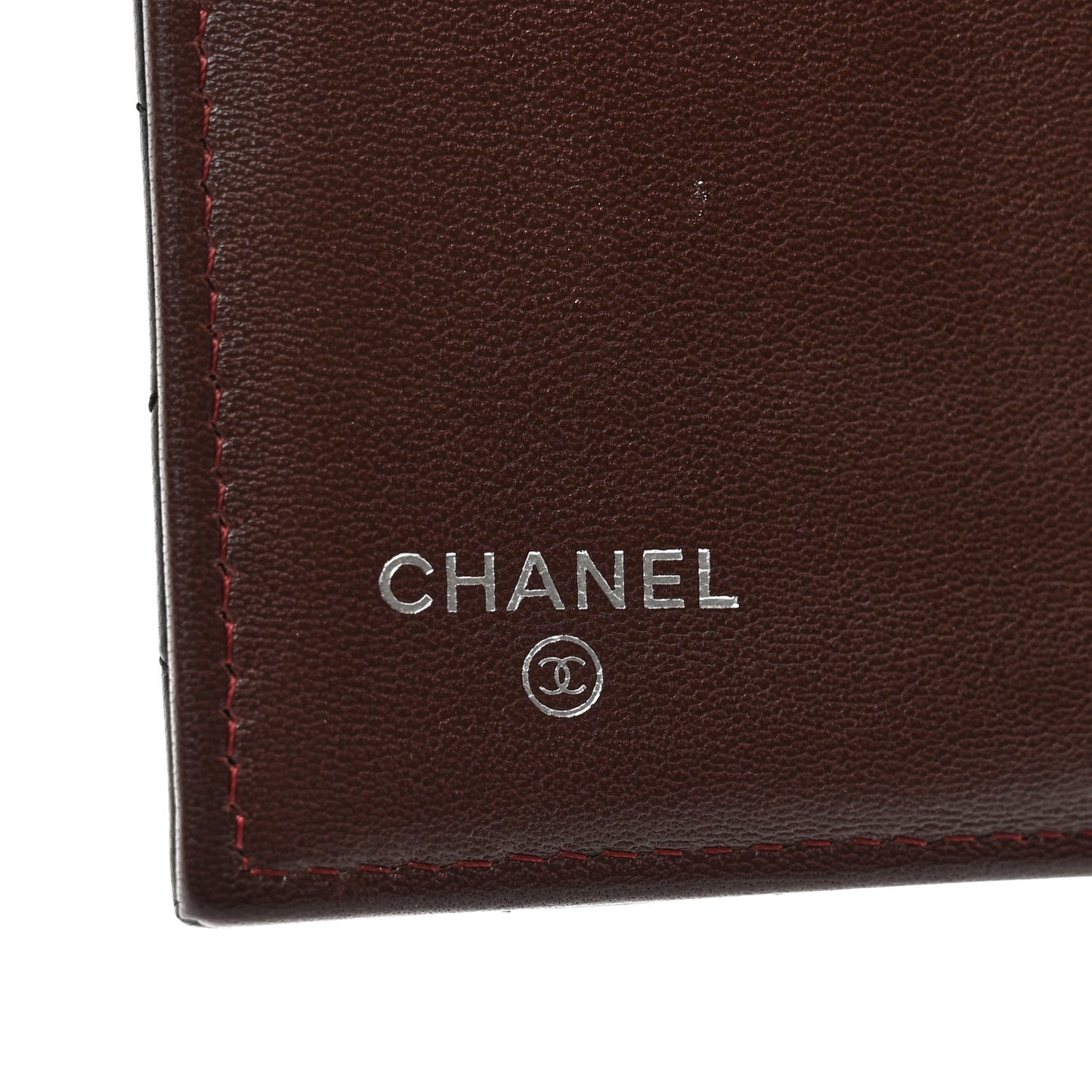 Lambskin Quilted Large Flap Wallet Black
