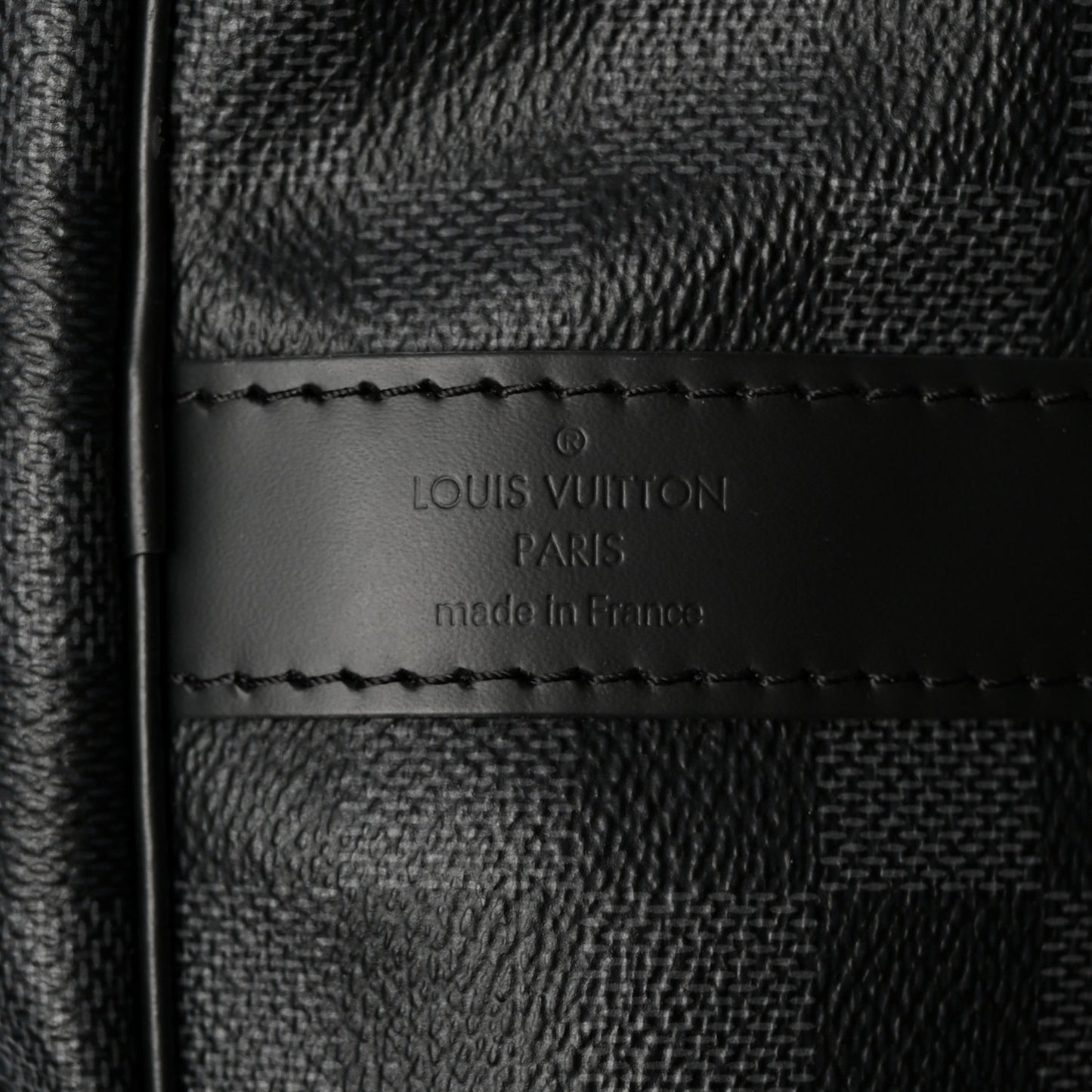 Damier Graphite Keepall Bandouliere 55