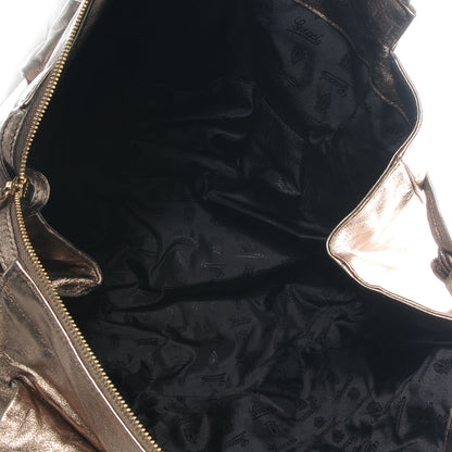 Gucci Metallic Leather Large Hysteria Tote Gold 5 of 7