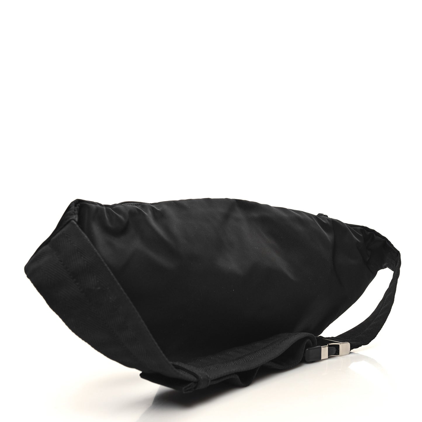 Tessuto Nylon Montagna Belt Bag Black