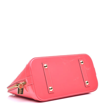 Louis Vuitton Vernis Alma PM Rose Litchi 4 of 9