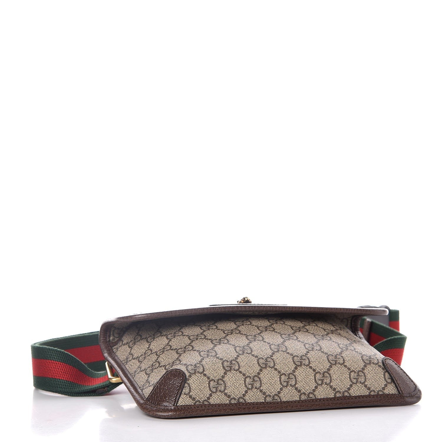 Gucci GG Supreme Monogram Neo Vintage Web Belt Bag Brown 4 of 8