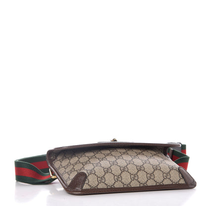 Gucci GG Supreme Monogram Neo Vintage Web Belt Bag Brown 4 of 8