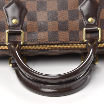 Louis Vuitton Damier Ebene Speedy Bandouliere 30 7 of 16