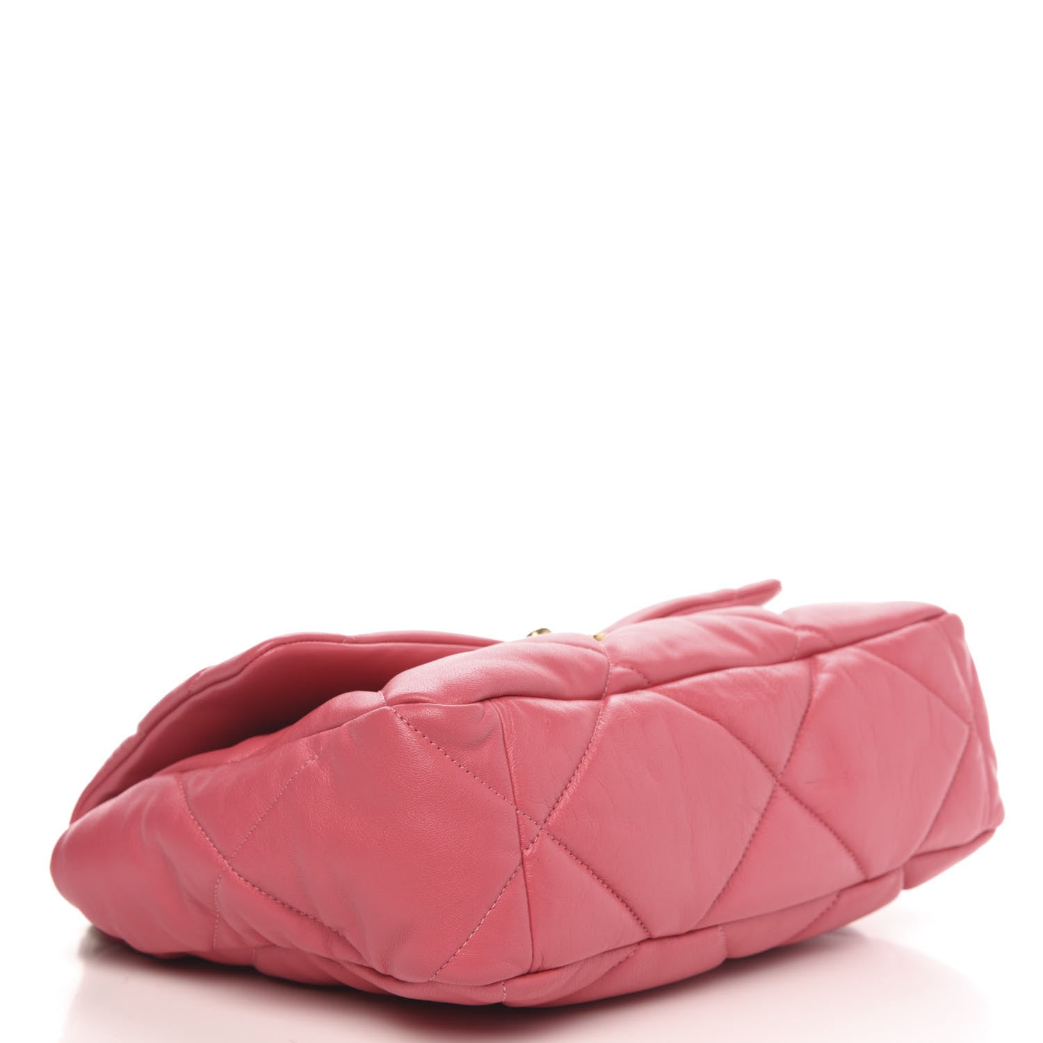 Chanel Goatskin Quilted Large 19 Flap Pink 4 of 11