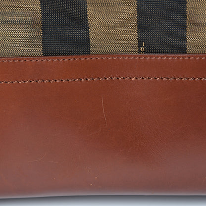 Fendi Pequin Cuoio Vegetale Medium Roll Tote Tobacco Cuoio Miele 14 of 21