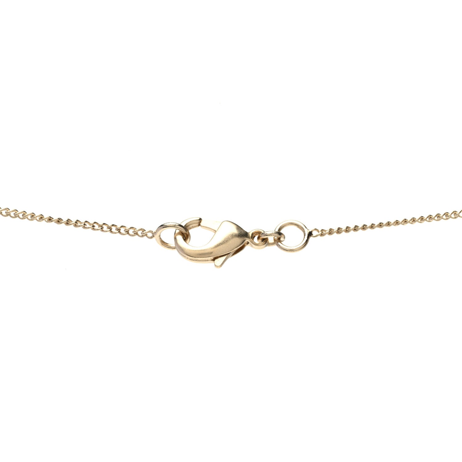Chanel Enamel CC Camelia Necklace Gold Black 5 of 6