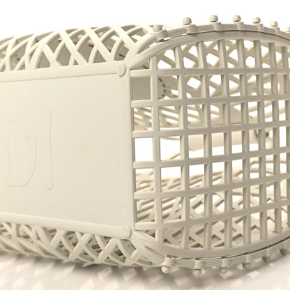Fendi Recycled Plastic Vitello Liberty Matte Medium Fendi Basket White Ice 11 of 11