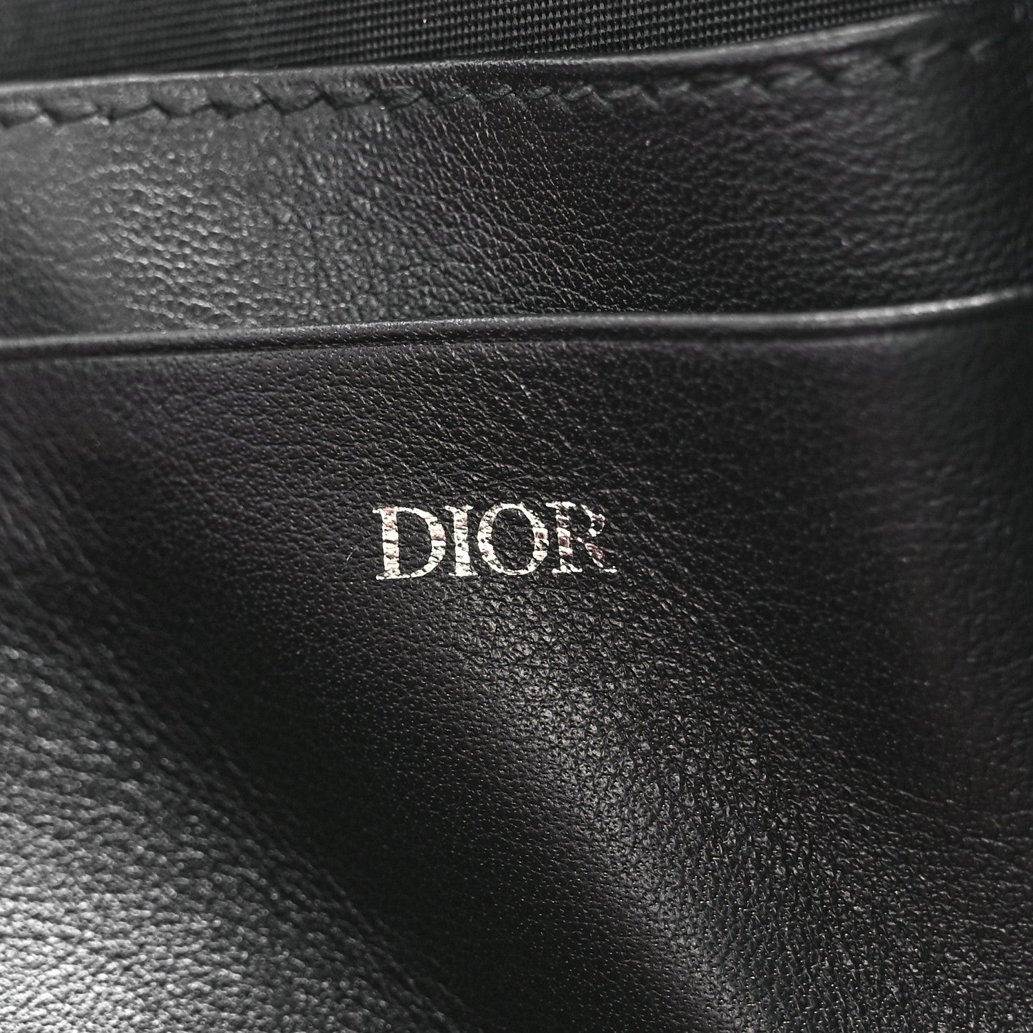 Christian Dior Oblique Pouch Black 6 of 11