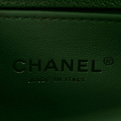 Chanel Caviar Quilted Small Boy Flap Green 6 of 12