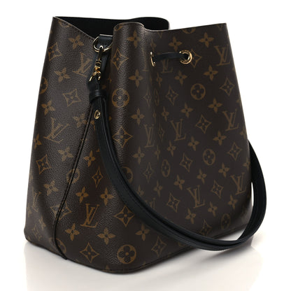 Louis Vuitton Monogram Neonoe MM Black 3 of 6