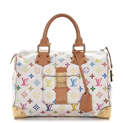Louis Vuitton Monogram Multicolor Speedy 30 White 1 of 13