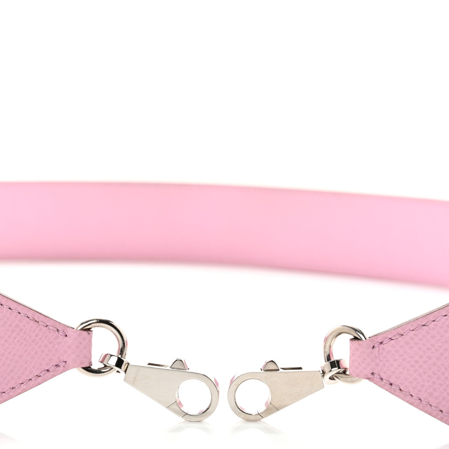 Epsom 30mm Hexagone Tressage Shoulder Strap Mauve Sylvestre Rouge H Jaune de Naples