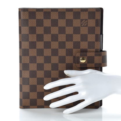 Louis Vuitton Damier Ebene Large Ring Agenda Cover 2 of 10