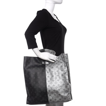 Louis Vuitton Monogram Eclipse Split Tote 2 of 8