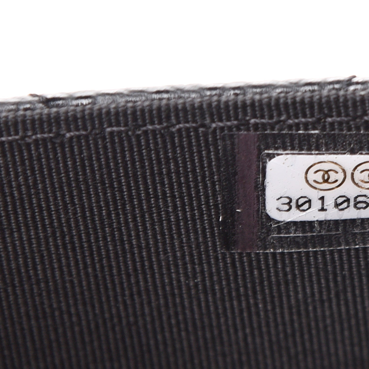 Chanel Caviar Quilted Flap Card Holder Wallet Black 7 of 8