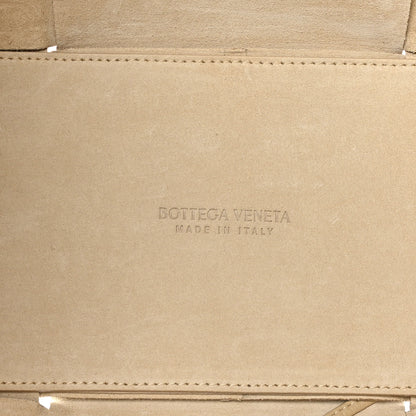 Bottega Veneta Grained Calfskin Intrecciato Medium Arco Tote Porridge 7 of 10