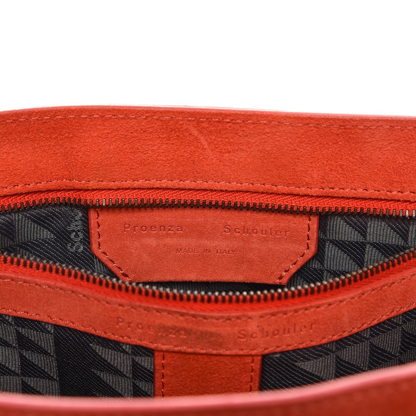 Suede PS1 Medium Satchel Orange